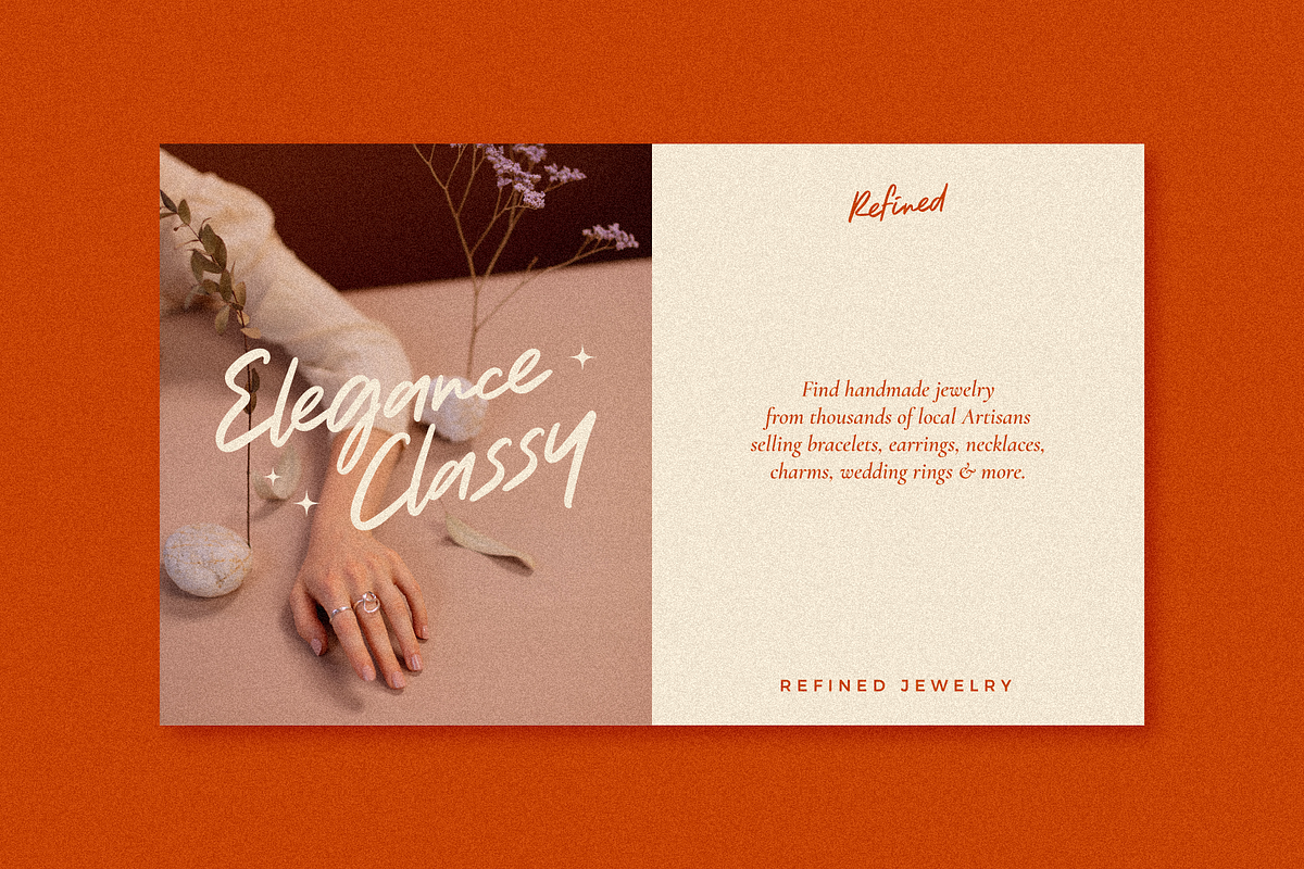 Natureal Script - Elegant Font, a Script Font by Invasi Studio (Photo 3 of 10)