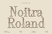 CS Greasy Stippled, a Serif Font by Craft Supply Co. (Thumbnail 2 of 8)