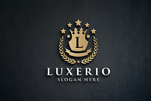 Luxury Monogram Letter L Crown, a Branding & Logo Template by Design_Planet