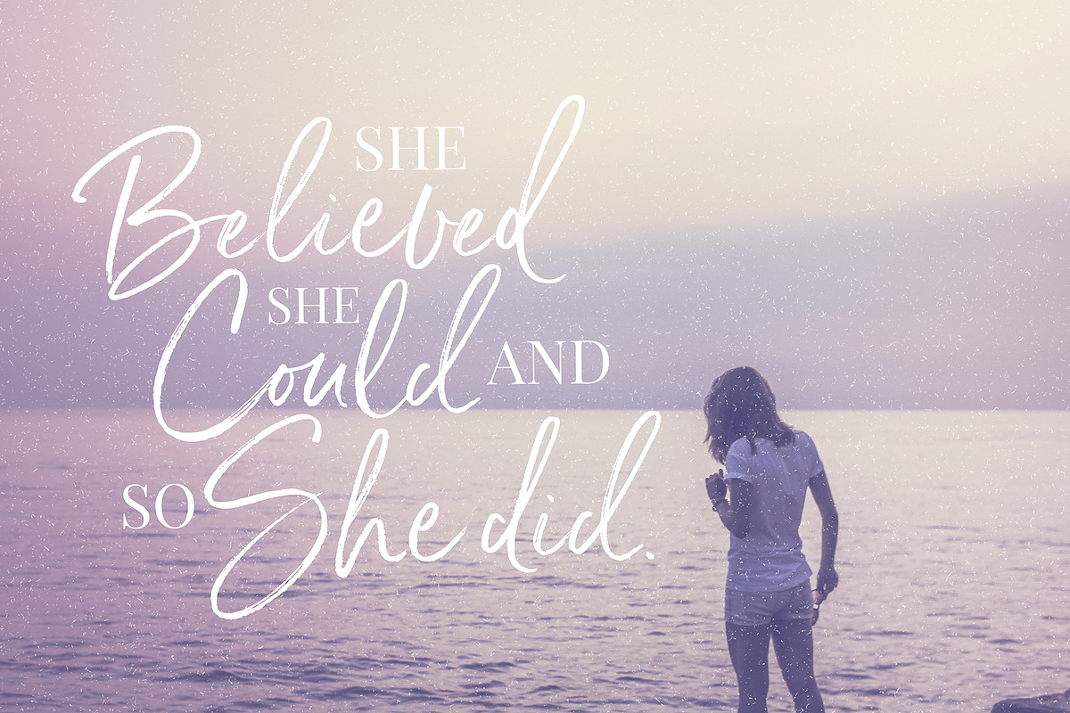 Serendipity Handwritten Font, a Script Font by Nicky Laatz (Photo 12 of 18)