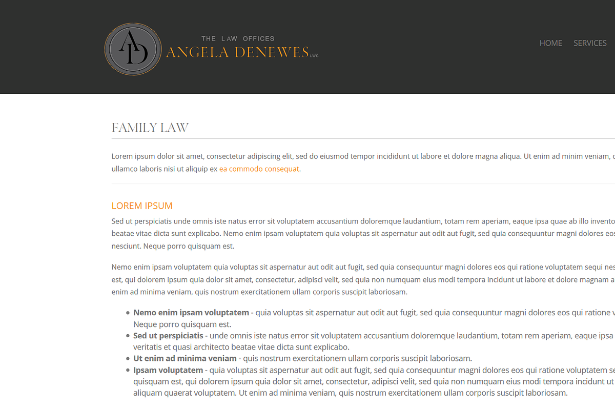 Law Offices - Simple HTML Template, a HTML Template by inSTUDIO43 (Photo 4 of 5)