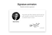 Animation svg icon, signature, route, a HTML Template by Joymotion (Thumbnail 2 of 4)