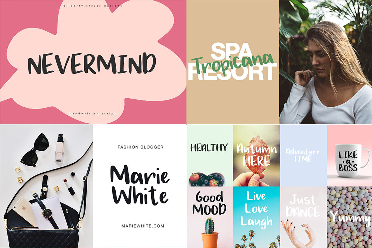 Handwritten Font Bundle super sale!, a Handwritten Font by BilberryCreates (Photo 17 of 22)