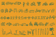 VUGA & GAVU Hand Drawn Font, a Handwritten Font by AROKA (Thumbnail 5 of 8)