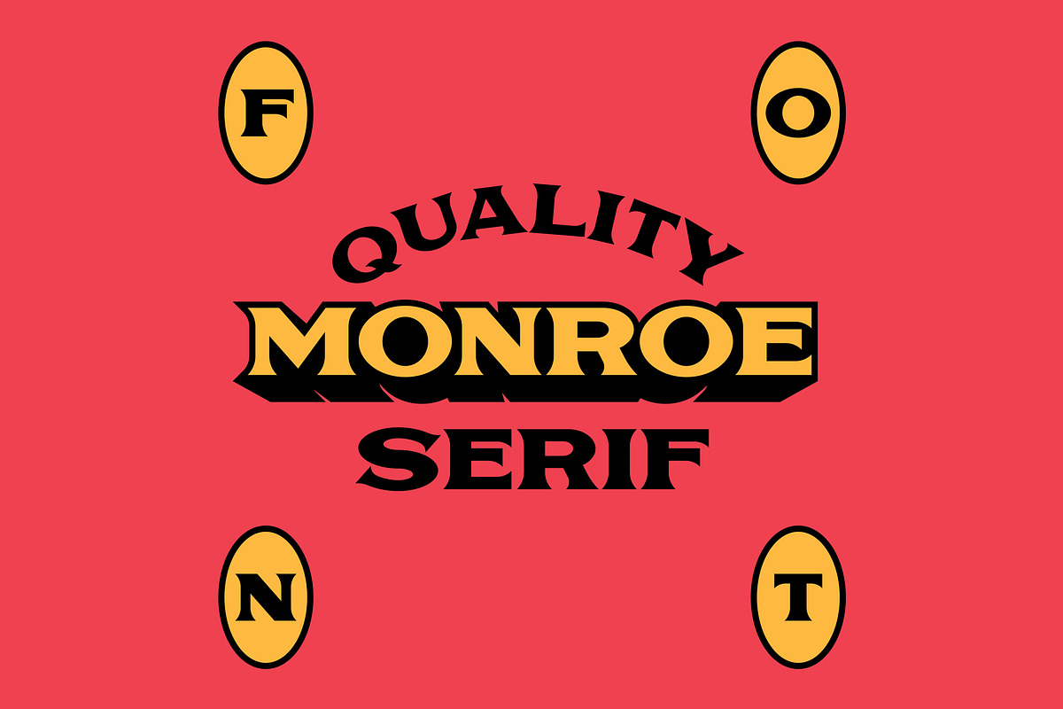 Monroe Serif Font, a Serif Font by Kern Club (Photo 1 of 4)