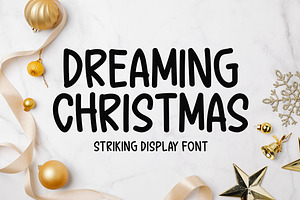 Dreaming Christmas Typeface