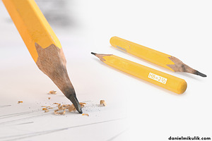 HD Old Pencil