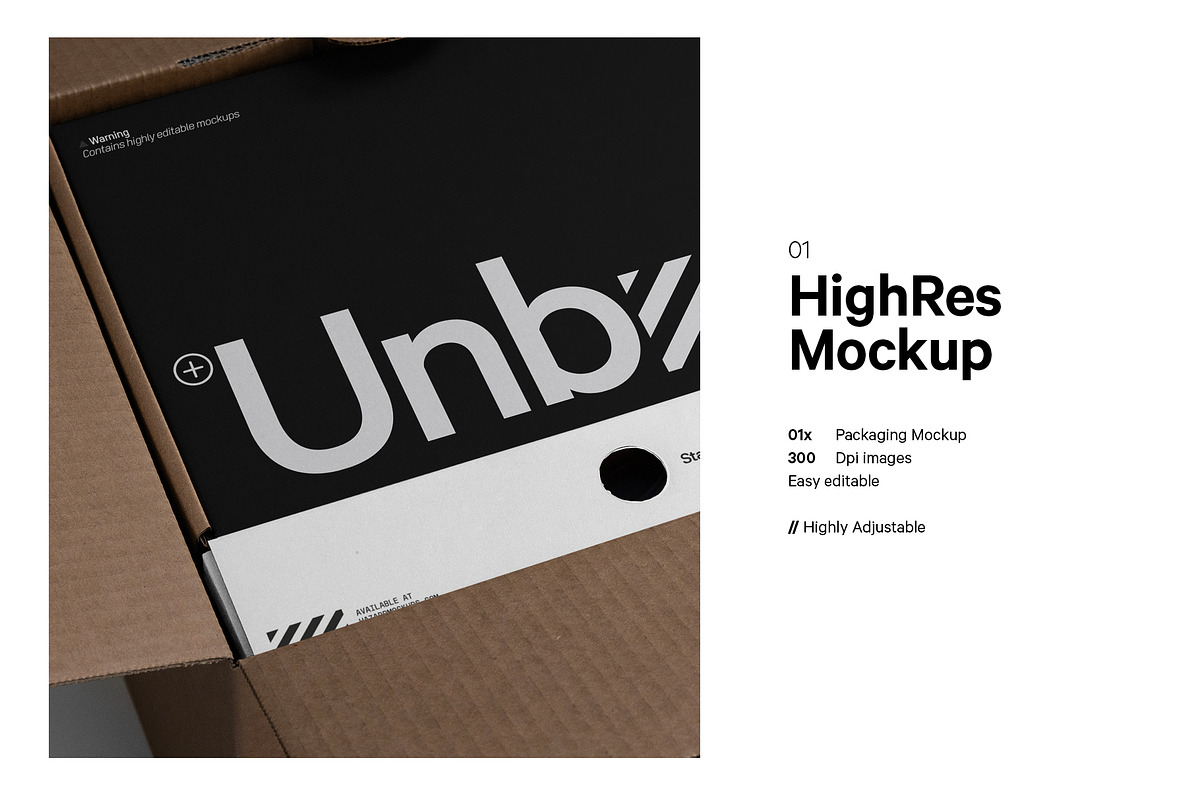 Packaging Unboxing Mockup, a Pens & Pencil Mockup by HAZARD MOCKUPS (Photo 2 of 8)