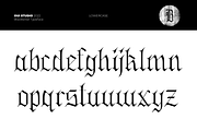Intro Offer 50% Black Sun, a Blackletter Font by Oui Studio (Thumbnail 5 of 10)