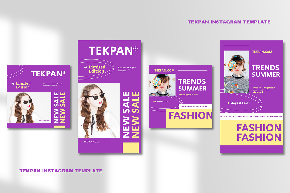 Tekpan Instagram Template, a Social Media Template by Aji Gallery (Photo 15 of 17)