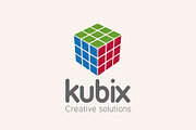 Kubix Logo, a Branding & Logo Template by Sargatal (Thumbnail 1 of 5)