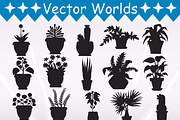 Houseplant SVG, House, Plant Svg, an Object Graphic by VectorWorlds (Thumbnail 2 of 3)