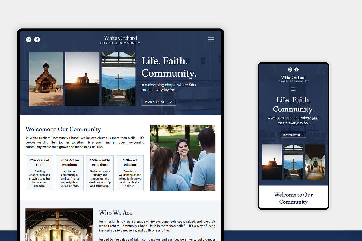 Volunteer / Religious Website preview 6