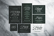 Green & White Minimalist Wedding, an Invitation Template by The Good Store (Thumbnail 1 of 4)