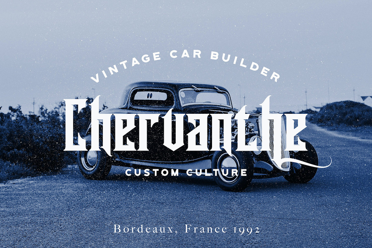 Rademos - Blackletter Font, a Blackletter Font by StringLabs (Photo 9 of 13)