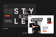 Fashion Header Multipurpose, an UI Kit Template by Dirtytemp Studio (Thumbnail 2 of 5)