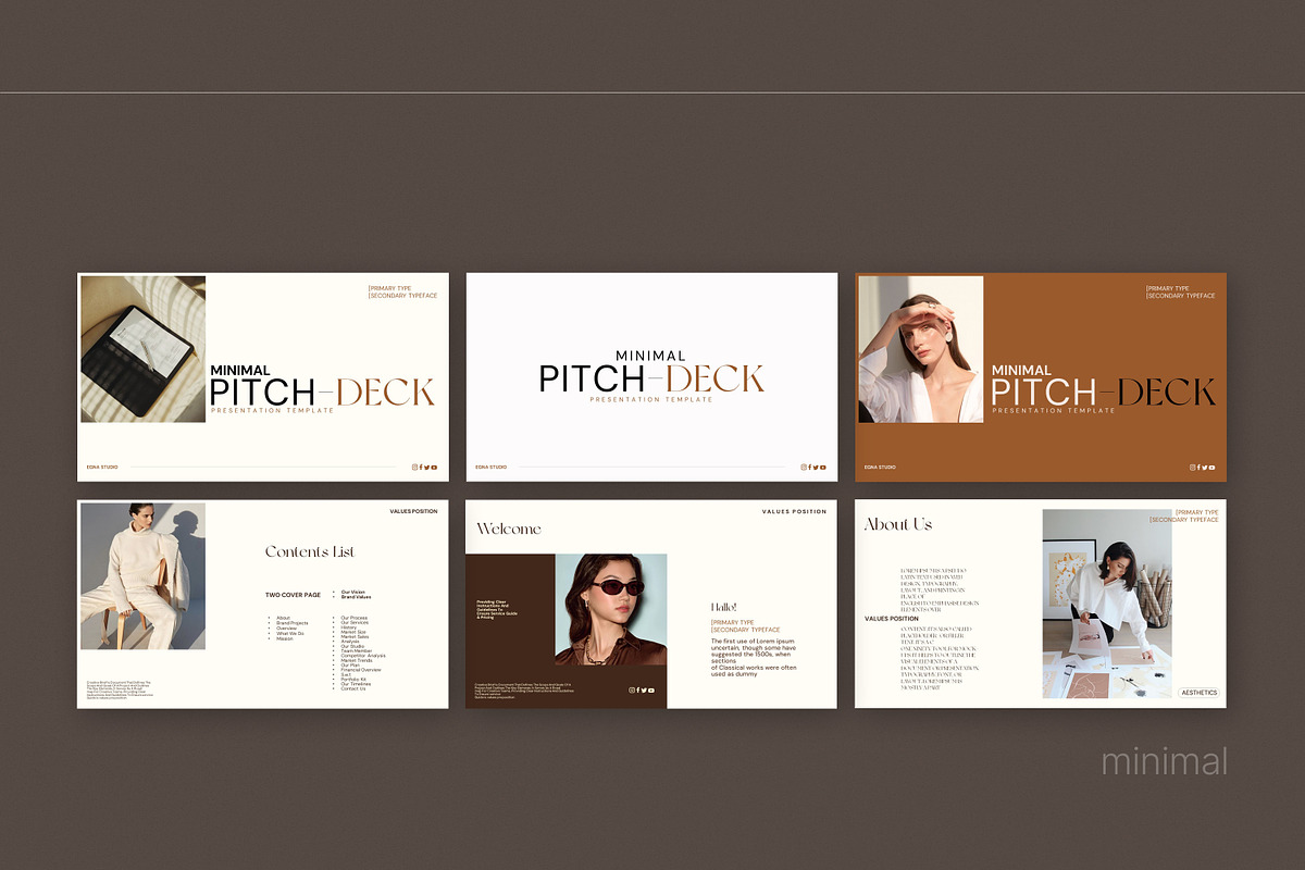Minimal | Pitch Deck Presentation preview 5
