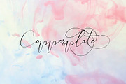 Andora Ardelion - copperplate font, a Script Font by Gittype (Thumbnail 8 of 11)