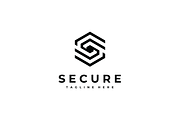 Secure - Geometric Letter S Logo, a Branding & Logo Template by yopie (Thumbnail 3 of 3)