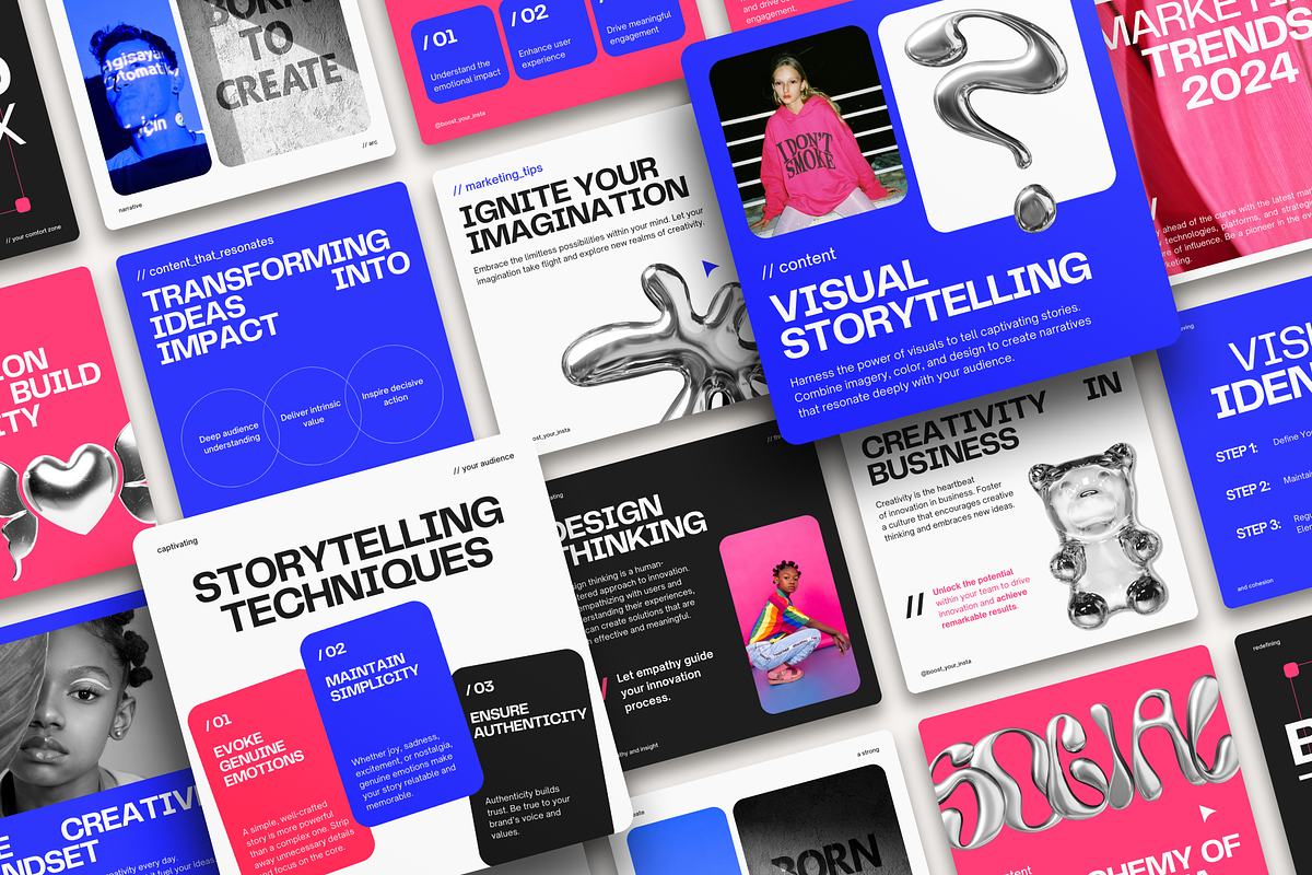 Digital Templates Instagram – Canva, a Social Media Template by Karisma Studio (Photo 1 of 9)
