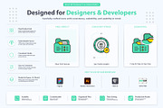 SaaS Dashboard Icons, an Outline Icon by vexper (Thumbnail 7 of 10)