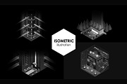 Dark isometric LAB, a Work Illustration by Andrew_Derr (Thumbnail 5 of 5)