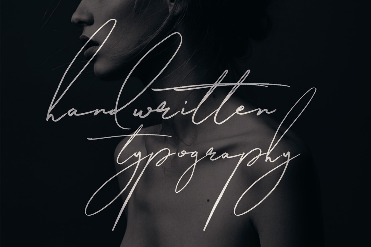 Relative Handwritten & SVG Font, a Script Font by Cruzine (Photo 10 of 12)