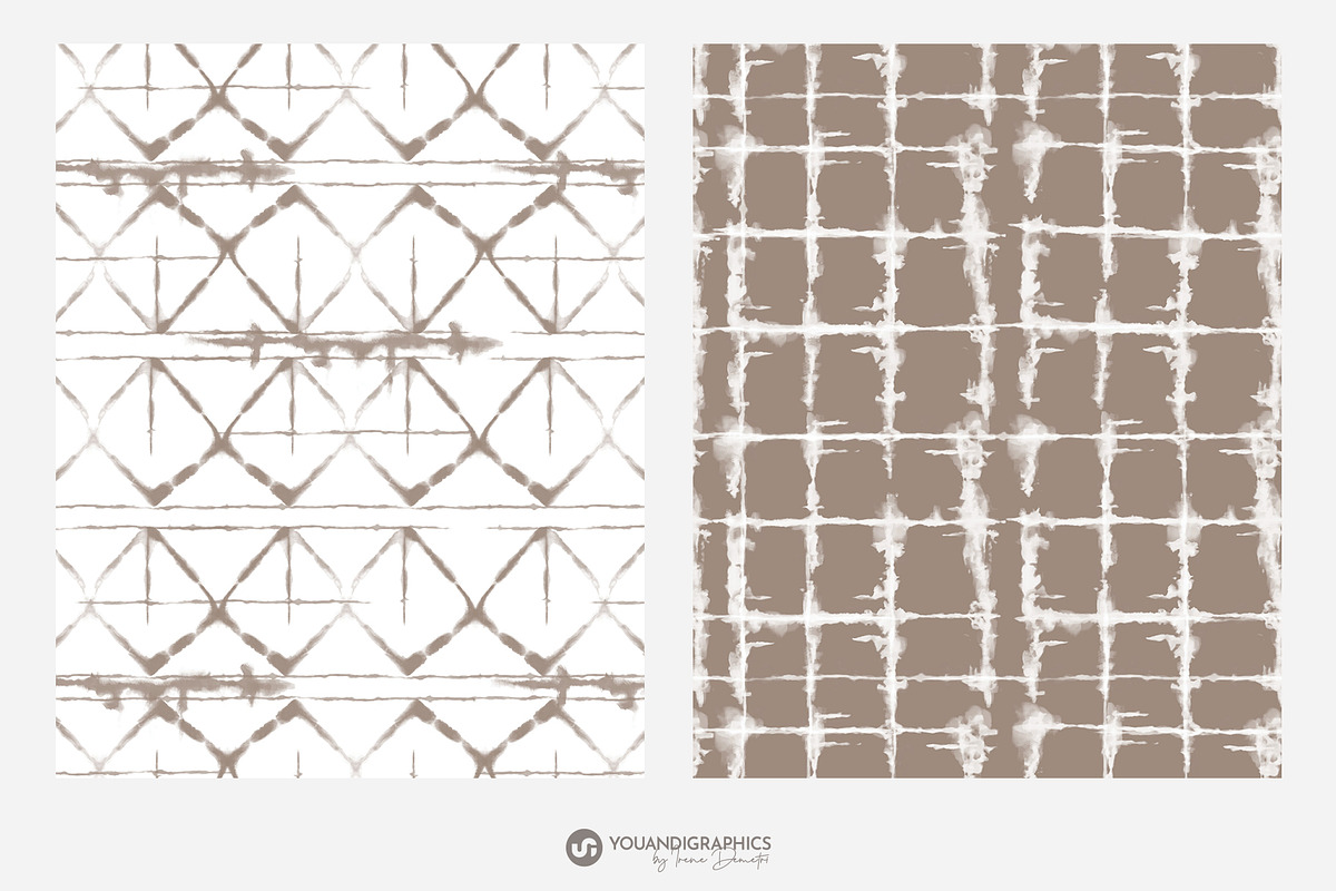 Tie-Dye Seamless Patterns - Shibori, a Pattern Graphic by Youandigraphics (Photo 8 of 11)