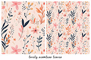 12 Seamless Elegant Leaf Patterns, a Pattern Graphic by DesignRocket (Thumbnail 2 of 13)