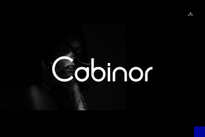 Cabinor Typeface