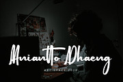 Metters, a Script Font by pineungtype (Thumbnail 5 of 5)
