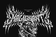 Sunfyre | Brutal Black Metal Font, a Blackletter Font by Ardana Creative (Thumbnail 5 of 11)