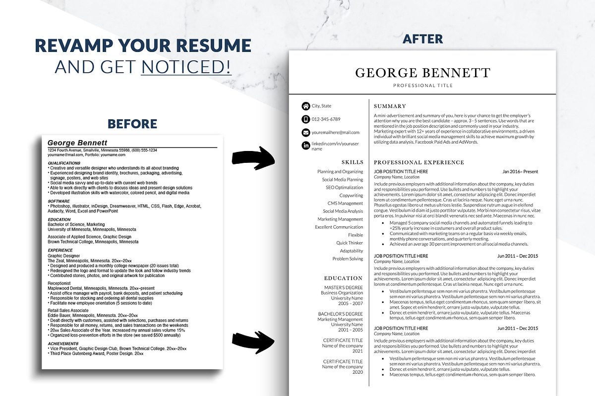 Management Resume Template Word, a Resume Template by BestResumes.Co (Photo 5 of 8)