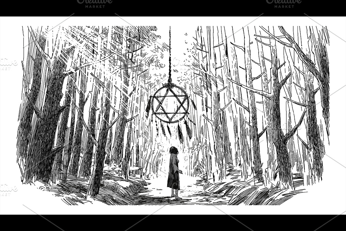 Black & white drawing collection., a Person Illustration by Grandfailure (Photo 23 of 23)