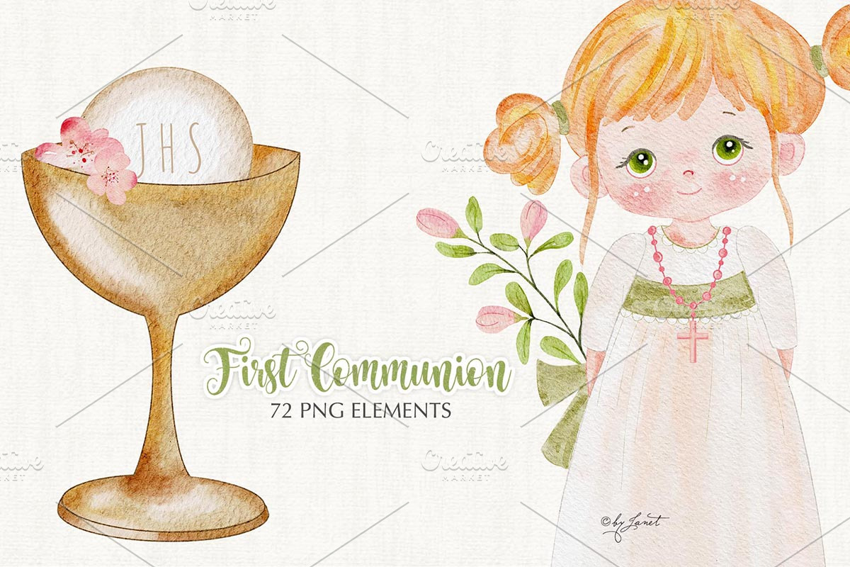 First Communion - Children, an Illustration by helloPAPER (Photo 2 of 4)