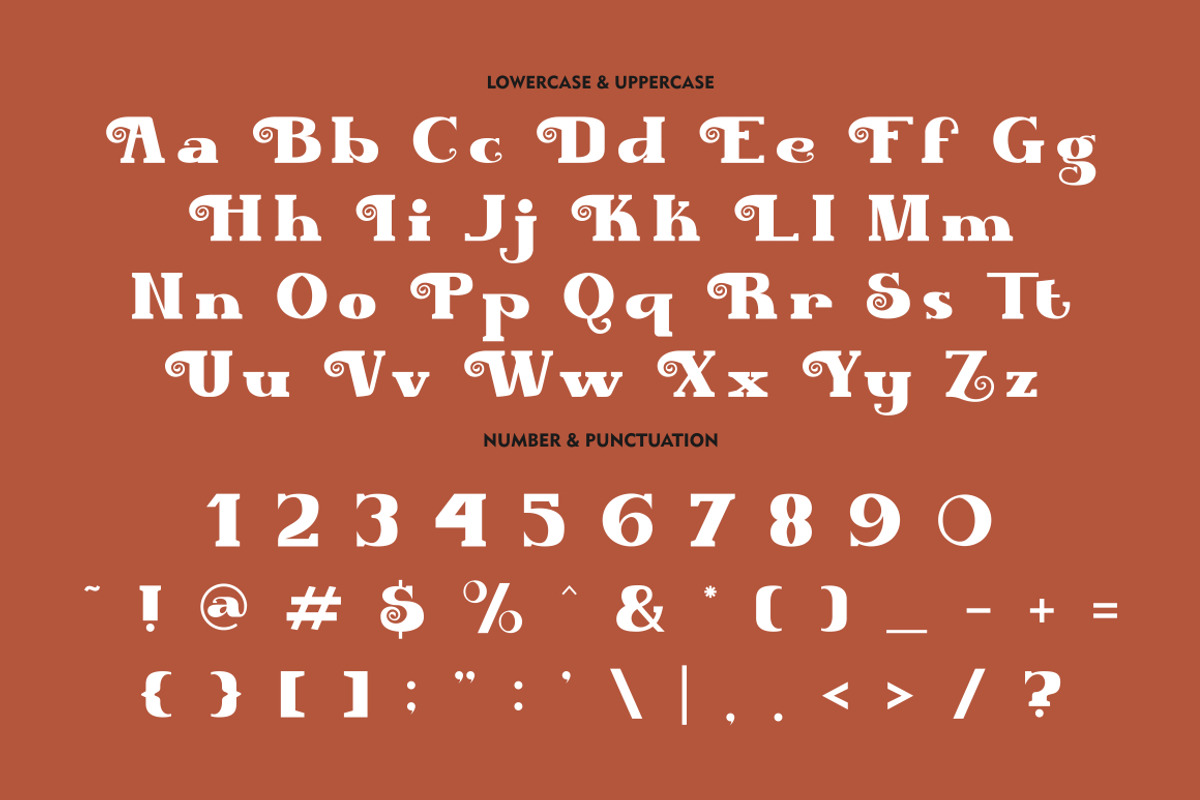 Glamiora - Bold Display Serif Font, a Serif Font by PutraCetol Studio (Photo 7 of 12)