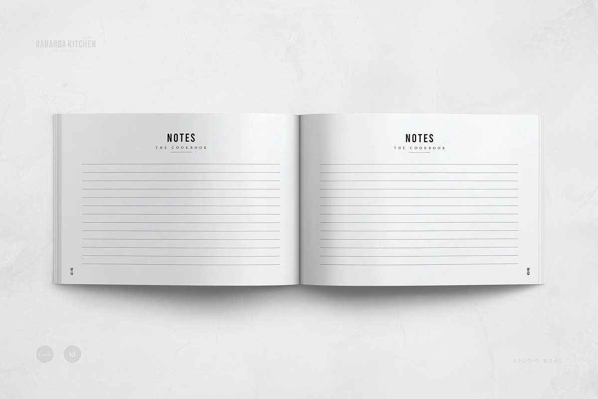 Canva Cookbook | Recipe Book, a Brochure Template by Studio Bons (Photo 25 of 27)