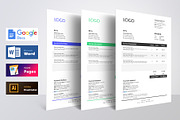 Invoice Template Google Docs Word, a Stationery Template by Tbunny (Thumbnail 1 of 12)
