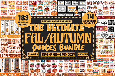 Fall SVG Bundle, Autumn SVG Bundle