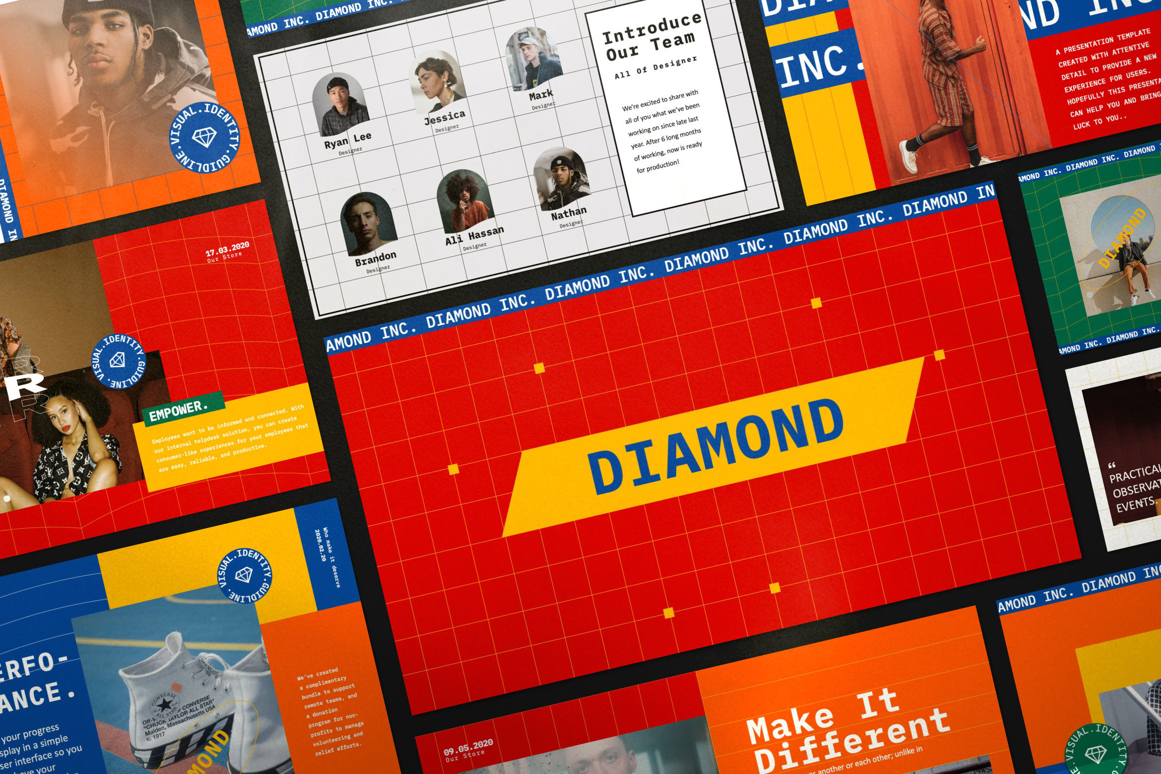DIAMOND - Hype Powerpoint, a Presentation Template by Dirtytemp Studio