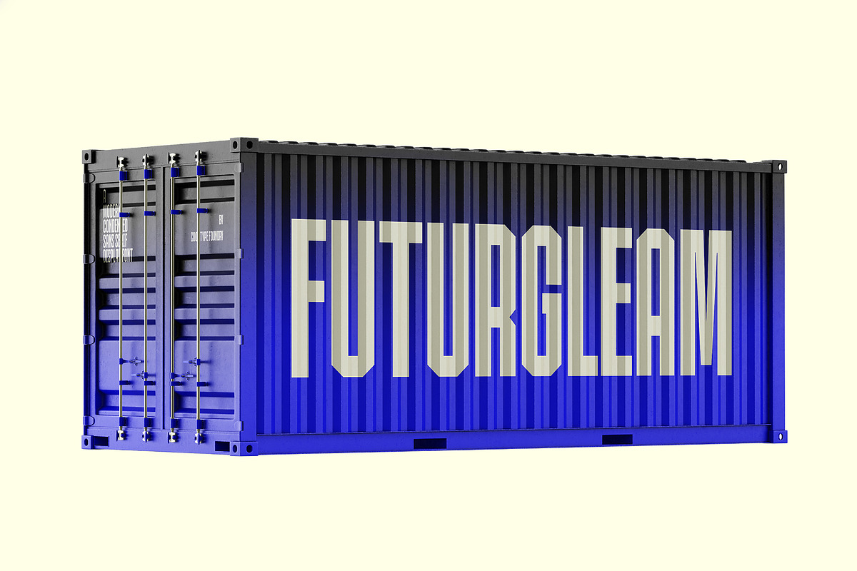 Futurgleam Display Typeface, a Sans Serif Font by graphicook (Photo 7 of 10)