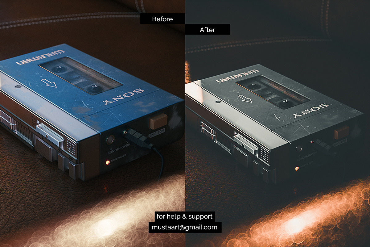 Dark & Cozy  - Preset, an Action Add-On by MustaART (Photo 3 of 7)