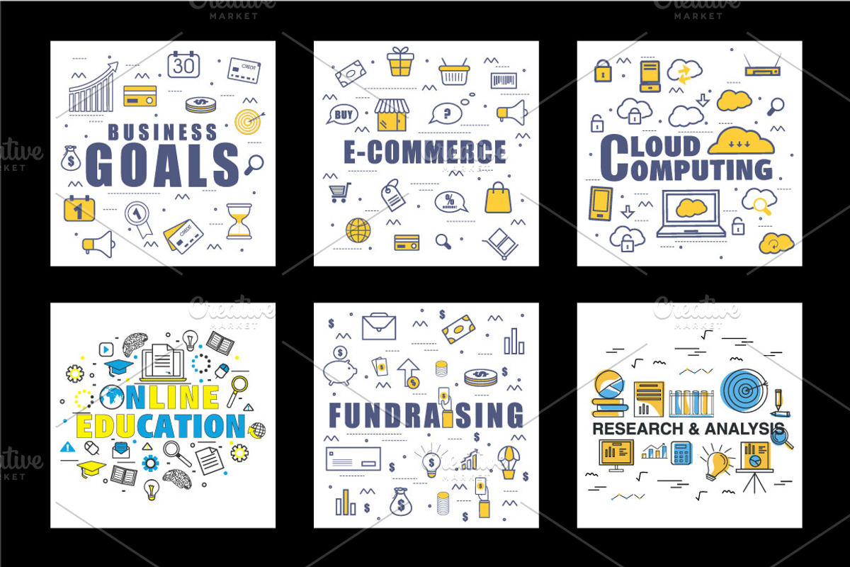 Infographic Web Elements Vol - 1, an Education Illustration by Allies Interactive (Photo 7 of 7)