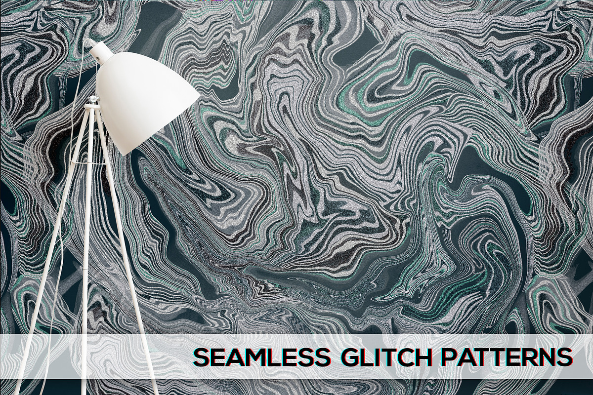 SEAMLESS GLITCH PATTERNS, a Pattern Graphic by ANAKOTO (Photo 24 of 25)