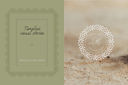 Line Lace Frames - vector designs, an Object Graphic by venimo (Thumbnail 9 of 14)