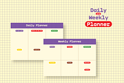 Colorful Weekly & Daily Planner, a Templates & Theme by Doomleaf (Thumbnail 2 of 4)