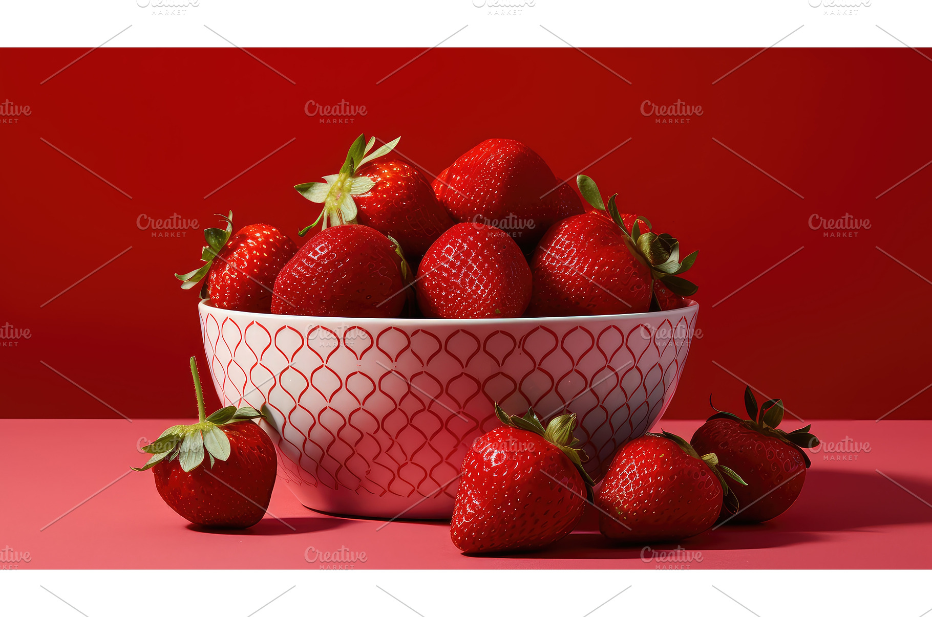 hue light red background ai, an Abstract Photo by pikepicture