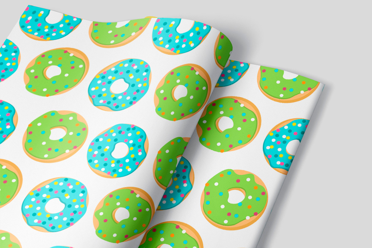 Sweet donuts., a Pattern Graphic by irina_kutuzova (Photo 4 of 6)