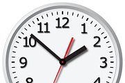 Wall mounted digital clock. Vector i, a Graphic by katykin (Thumbnail 3 of 5)