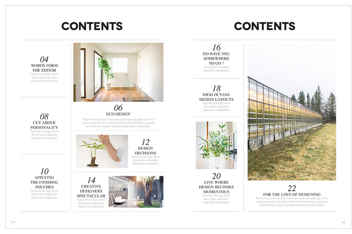 Magazine Template InDesign 14, a Magazine Template by Love Graphic Design (Photo 10 of 20)